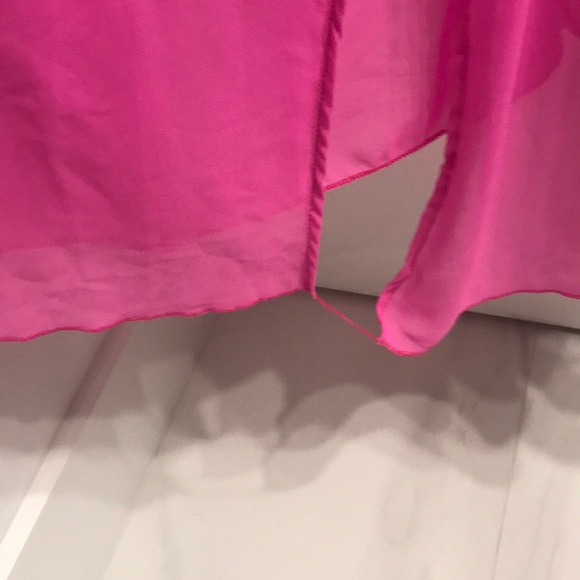 BARBIE PINK FLOWY MAXI DRESS - Picture 6 of 6